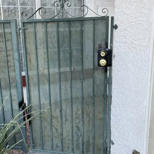 Gate lock or welding repair after service in Las Vegas