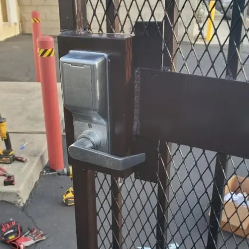 Gate lock or welding repair after service in Las Vegas