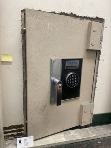 Safe opening 13