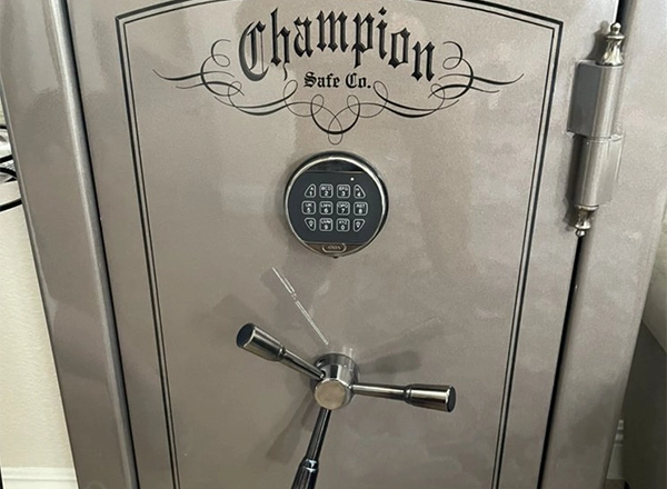 Champion safe with electronic keypad — safe opening and repair service in Las Vegas